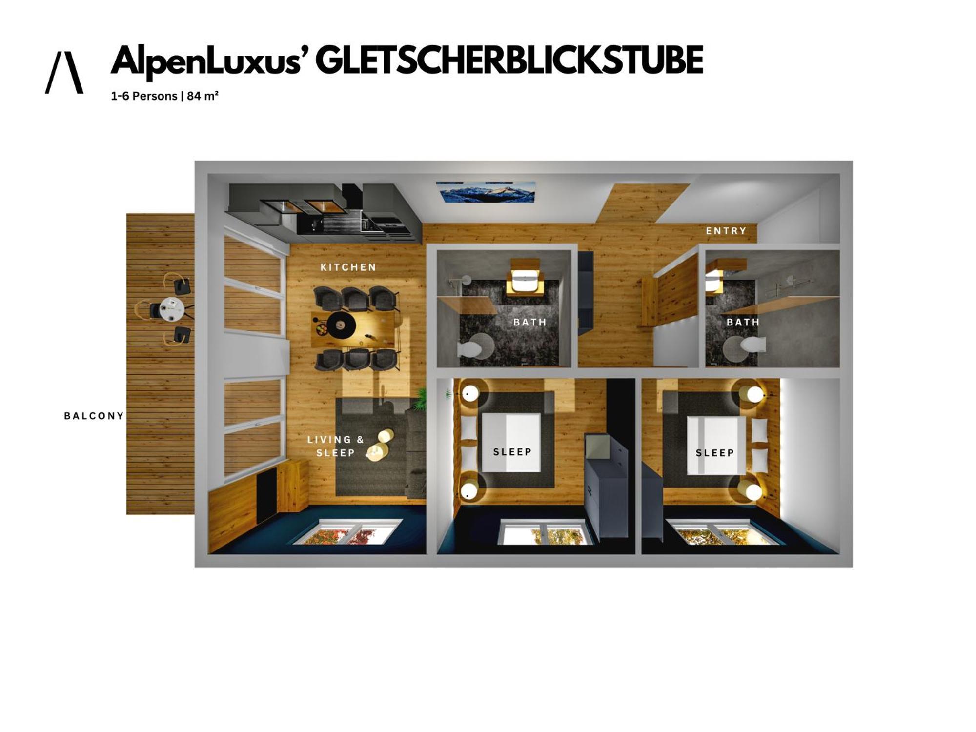 Gletscherblickstube - Sunny Balcony & Car Park By Alpenluxus Appartements Fuegen Luaran gambar